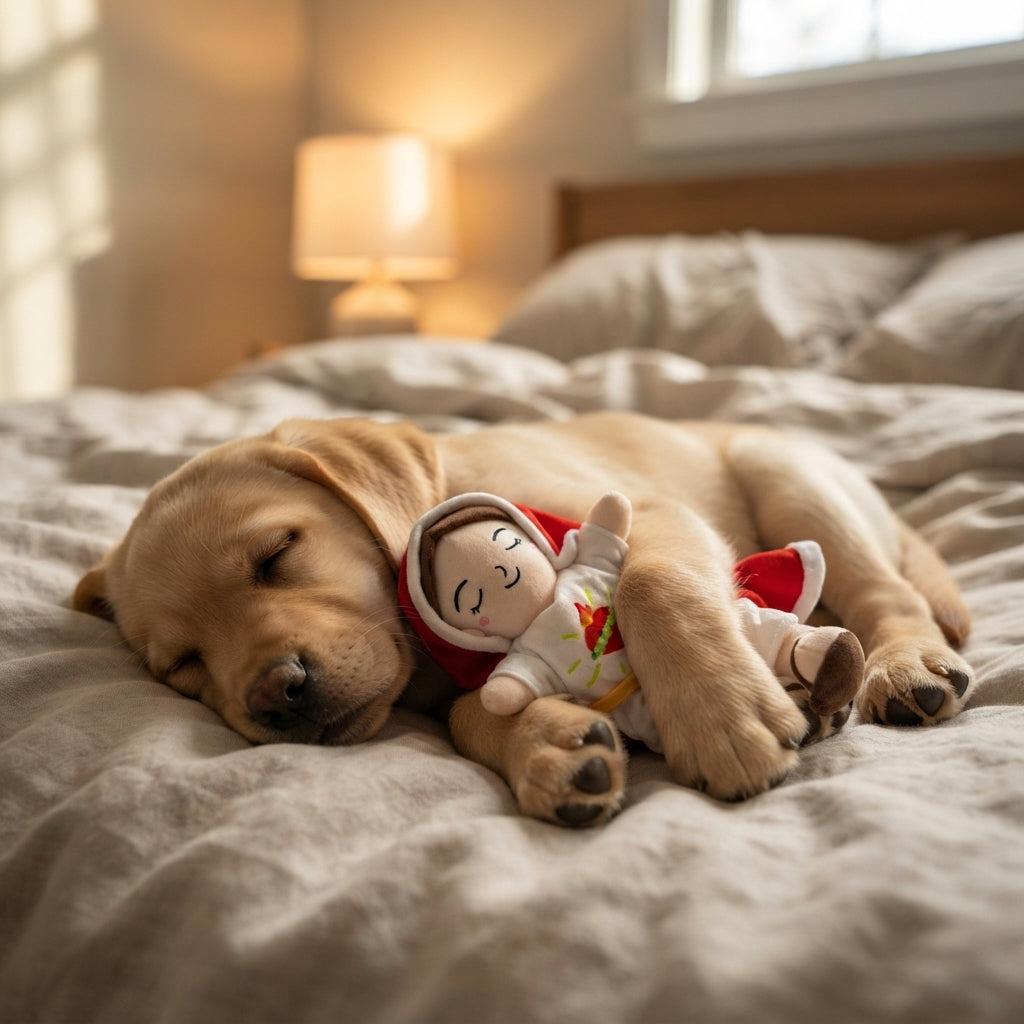 Maria and Jesus Sleeping Breathing Toy